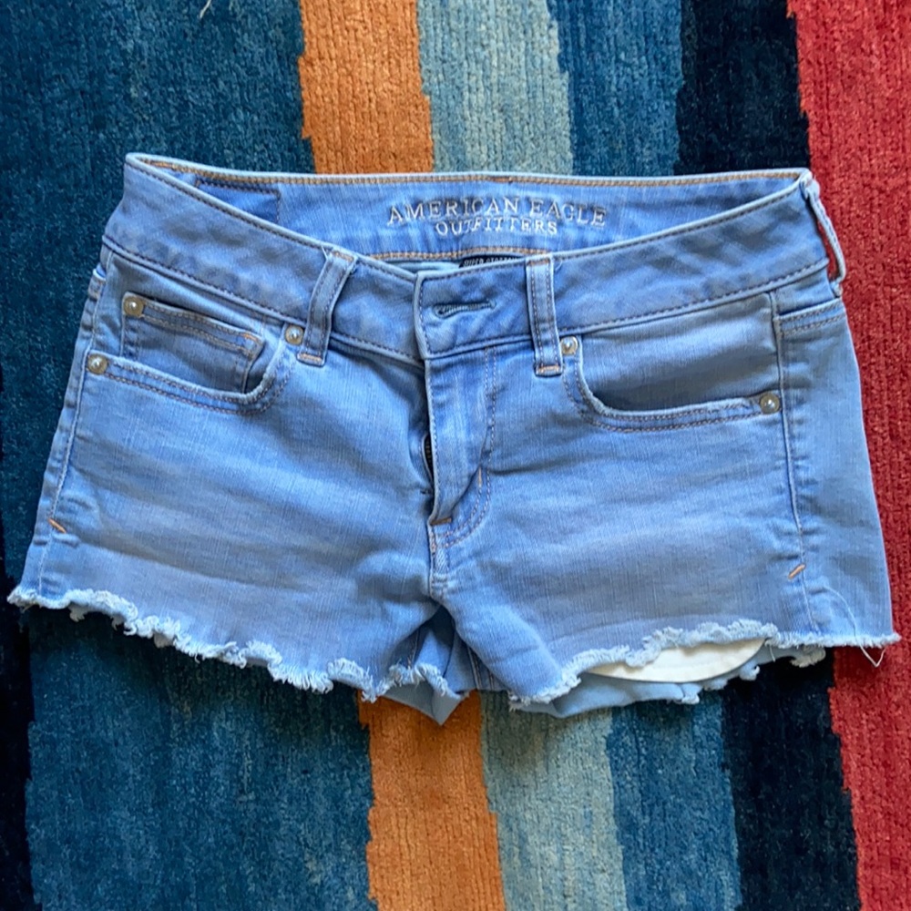 American Eagle Shortie Super Stretch Jean Shorts